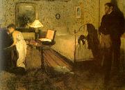 Edgar Degas The Rape Sweden oil painting reproduction